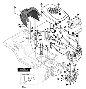 Part Location Diagram of F-97869 Murray OWNER'S MANUAL